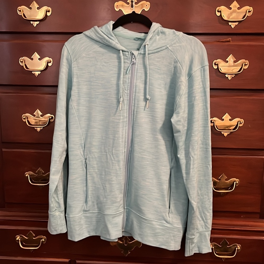 Woolx “Ryan” zippered hoodie, women’s size Large